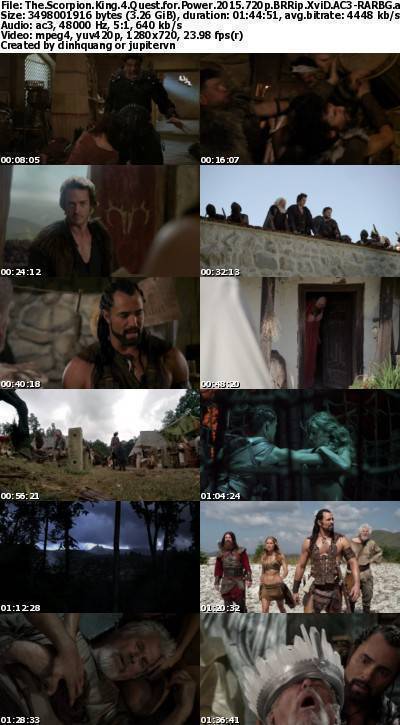 The Scorpion King 4 Quest for Power (2015) 720p BRRip XviD AC3-RARBG The Scorpion King 4 Quest for Power (2015) 720p BRRip XviD AC3-RARBG