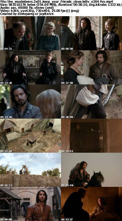 The Musketeers 209 The Accused HDTV x264-FoV eztv