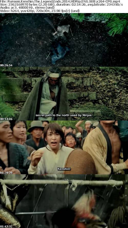 Rurouni Kenshin The Legend Ends (2014) HDRip ENG SUB x264-CPG Rurouni Kenshin The Legend Ends (2014) HDRip ENG SUB x264-CPG