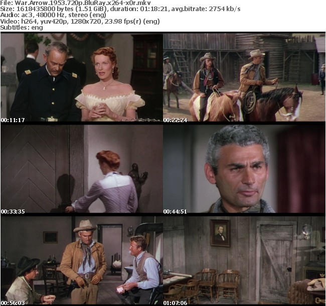 War Arrow 1953 720p BluRay x264-x0r War Arrow 1953 720p BluRay x264-x0r