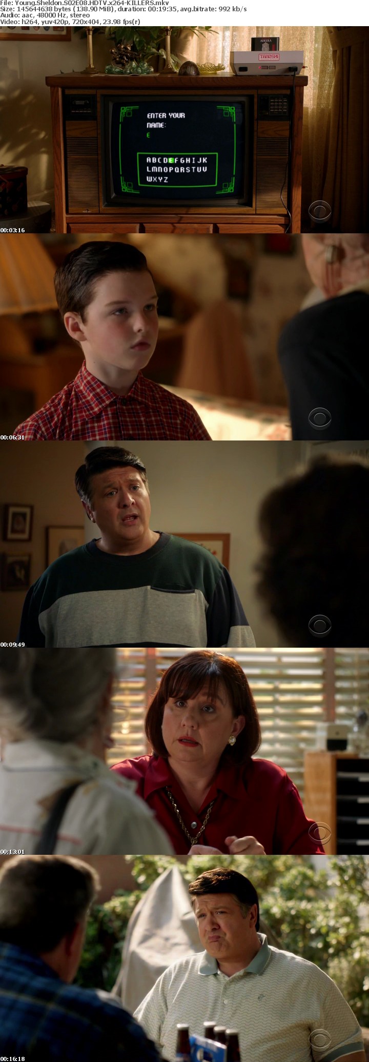 Young Sheldon S02E08 HDTV x264-KILLERS Young Sheldon S02E08 HDTV x264-KILLERS