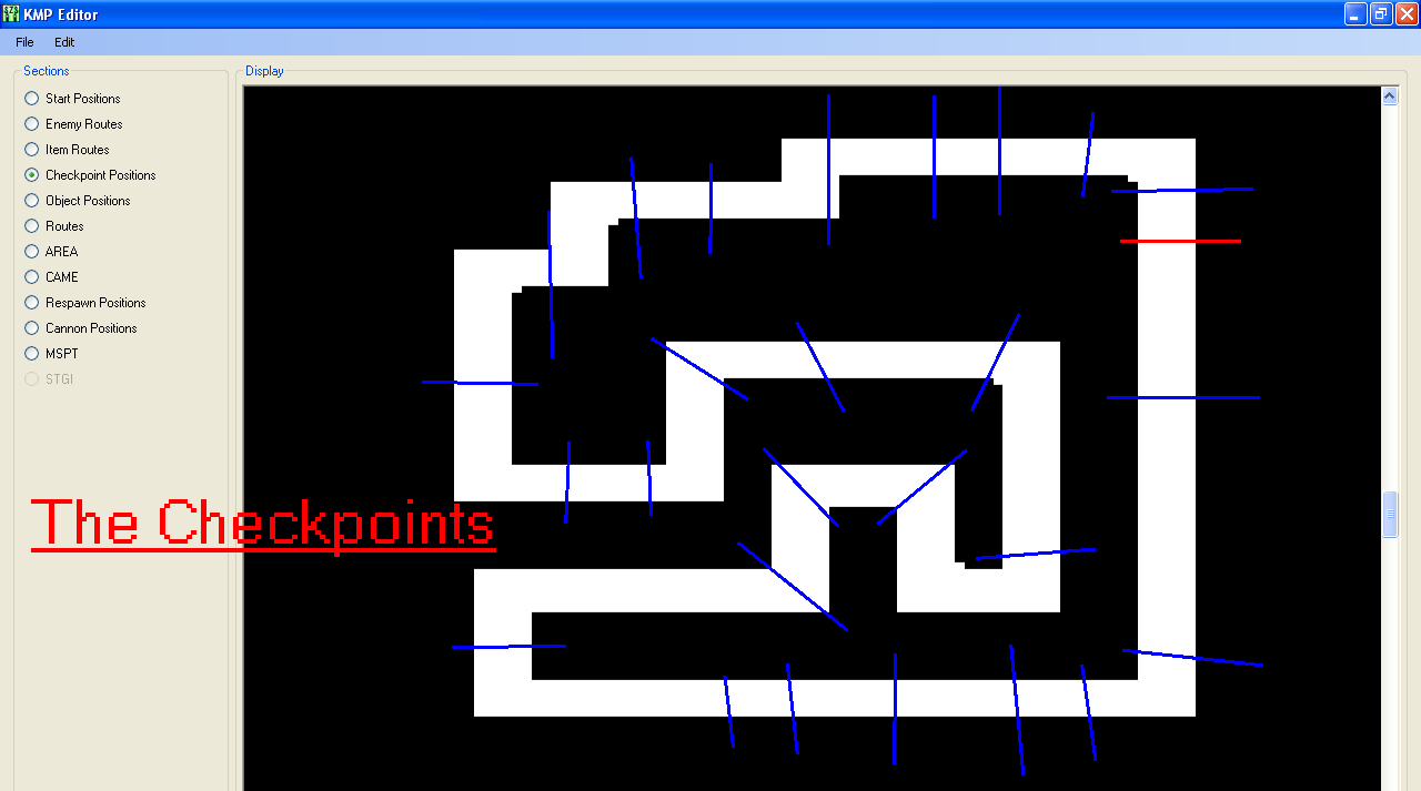 how to use szs modifier to make a custom track