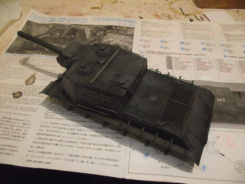 SU-152 Russian Howitzer, DML, 1/35 254766451a4368229ad8c3f8d6c0f1fc0af4238a