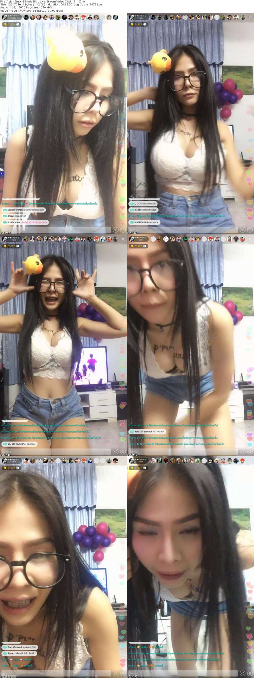 Asian Sexy &amp; Nude Bigo Live Stream Video Chat 12