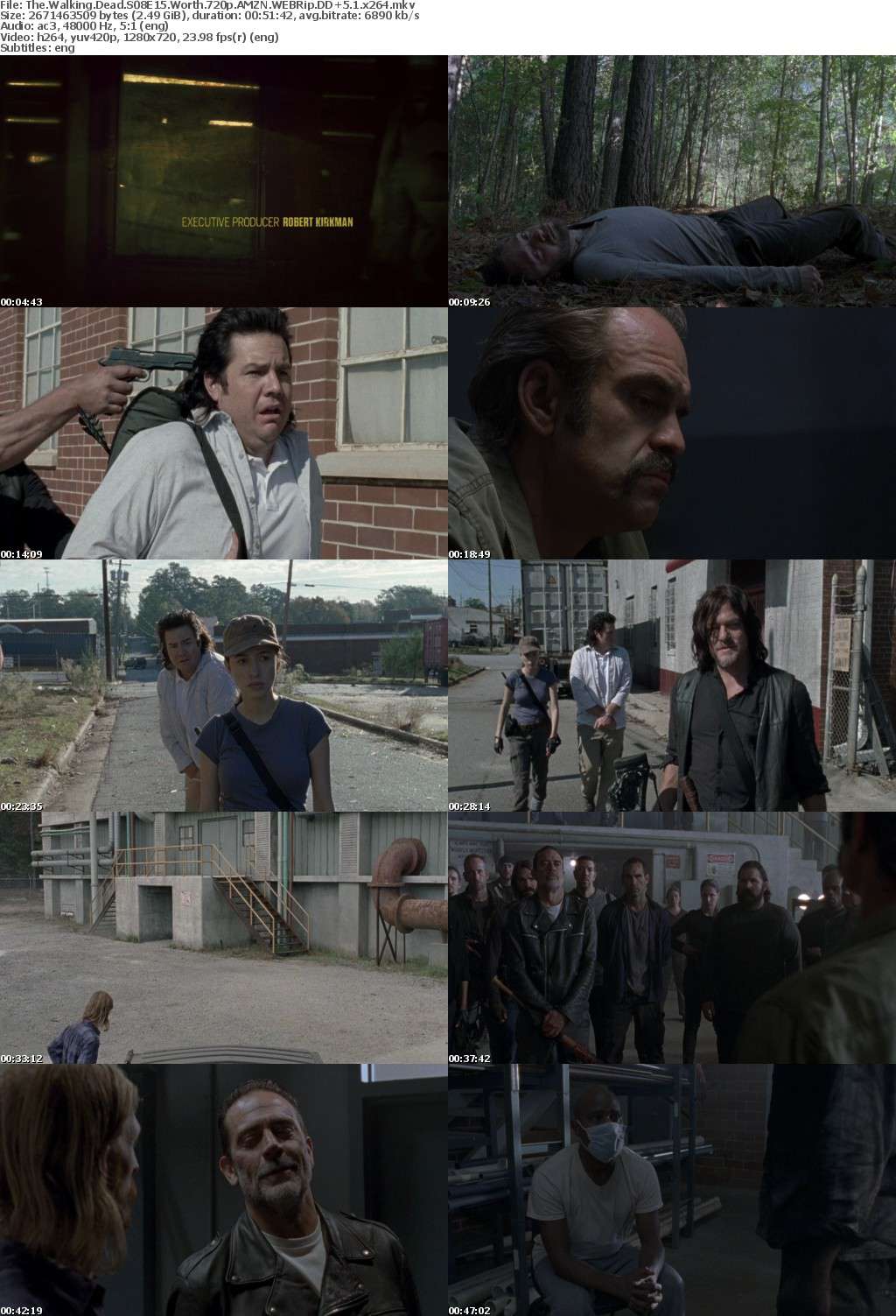 The Walking Dead S08E15 Worth 720p AMZN WEBRip DD+5 1 x264 The Walking Dead S08E15 Worth 720p AMZN WEBRip DD+5 1 x264
