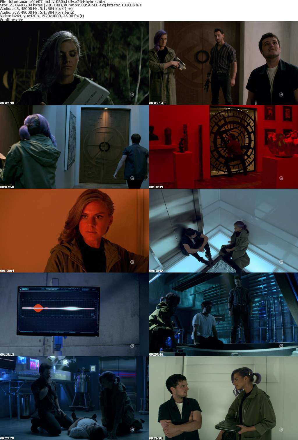 Future Man S01E07 MULTi 1080p HDTV x264-HYBRiS Future Man S01E07 MULTi 1080p HDTV x264-HYBRiS