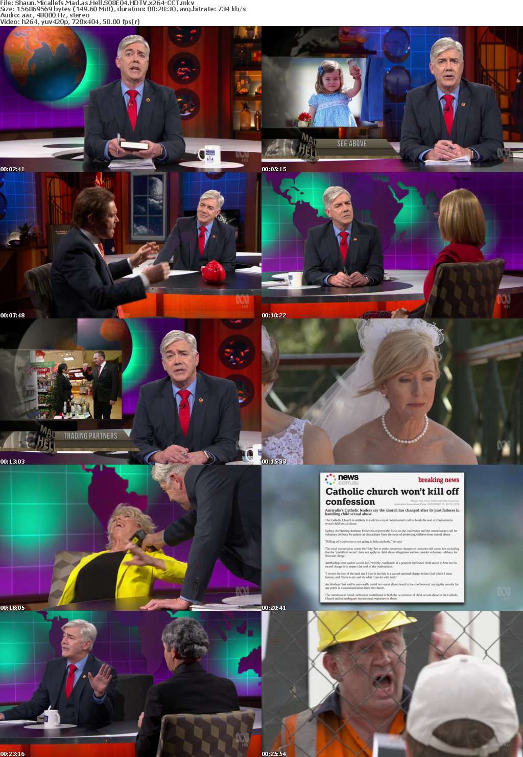 Shaun Micallefs Mad as Hell S08E04 HDTV x264-CCT Shaun Micallefs Mad as Hell S08E04 HDTV x264-CCT
