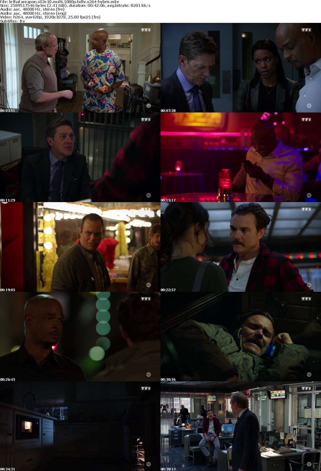 Lethal Weapon S02E10 MULTi 1080p HDTV x264-HYBRiS Lethal Weapon S02E10 MULTi 1080p HDTV x264-HYBRiS