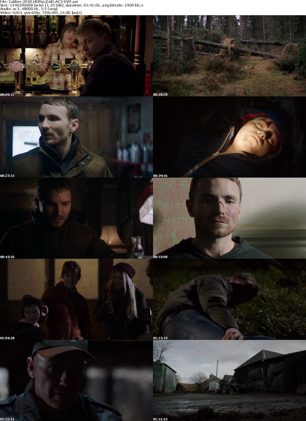 Calibre 2018 HDRip XviD AC3-EVO Calibre 2018 HDRip XviD AC3-EVO