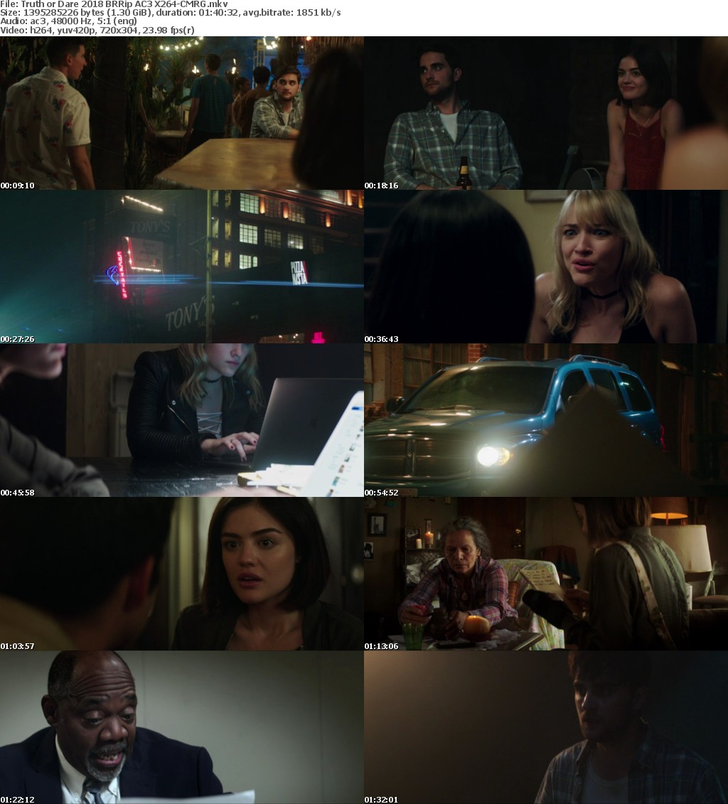 Truth or Dare (2018) BRRip AC3 X264-CMRG