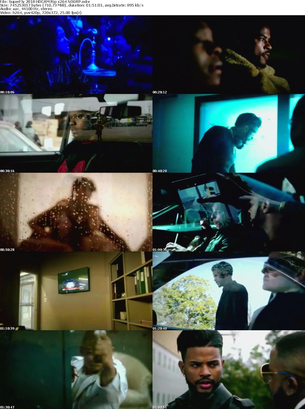 SuperFly (2018) HDCAM Rip x264 NOGRP