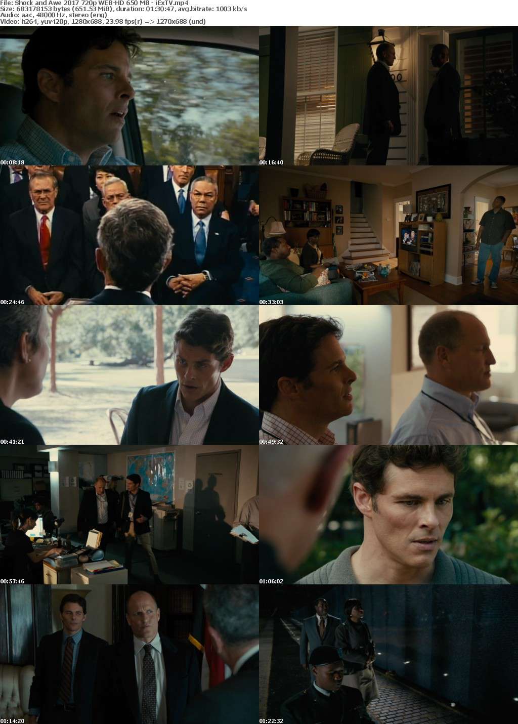 Shock and Awe (2017) 720p WEB-HD 650 MB - iExTV