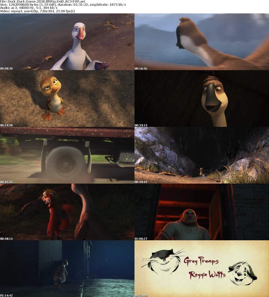 Duck Duck Goose (2018) BRRip XviD AC3-EVO