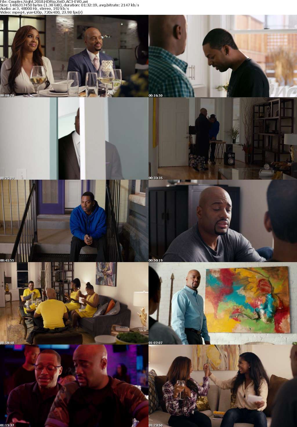 Couples Night (2018) HDRip XviD AC3-EVO