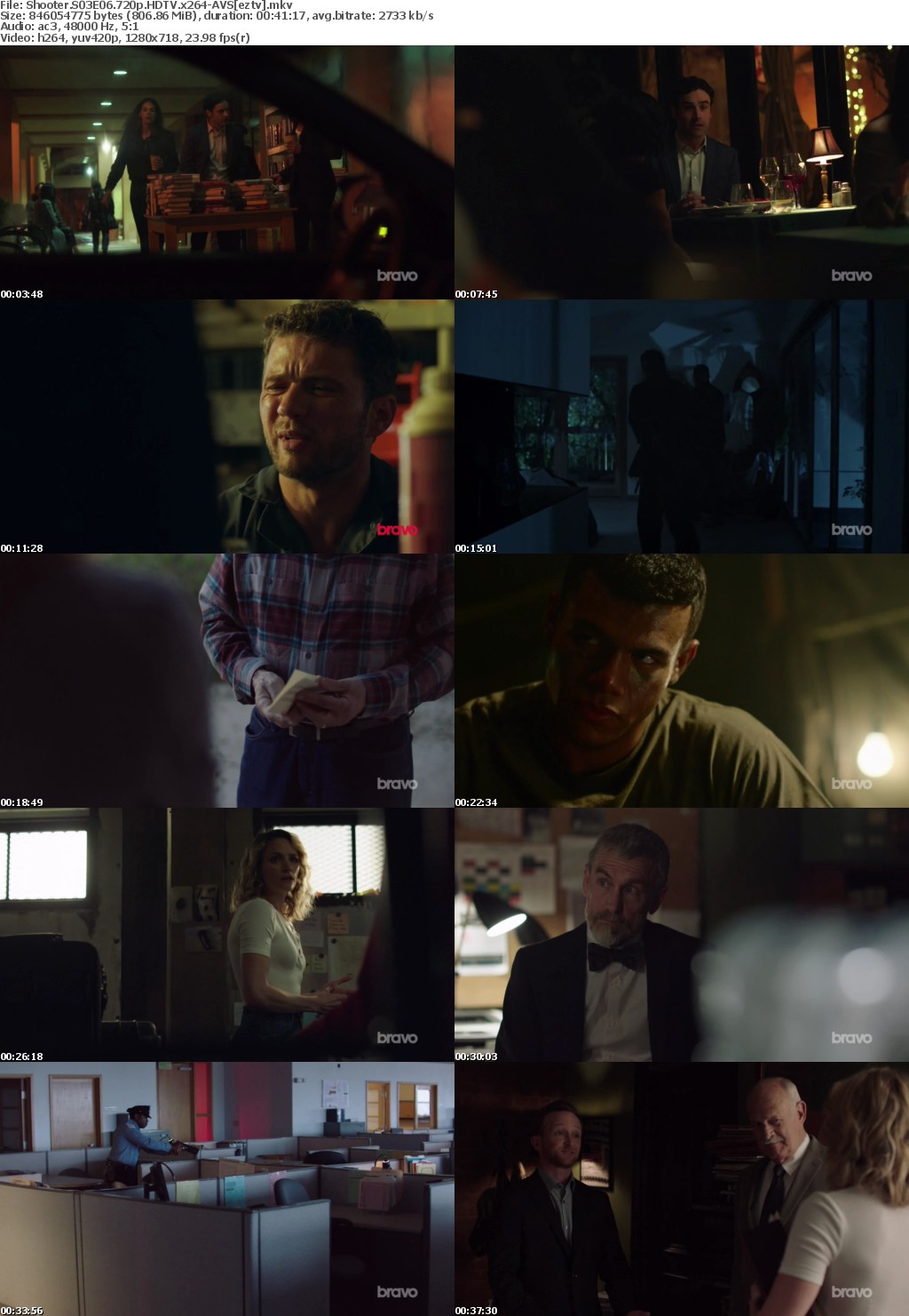 Shooter S03E06 720p HDTV x264-AVS