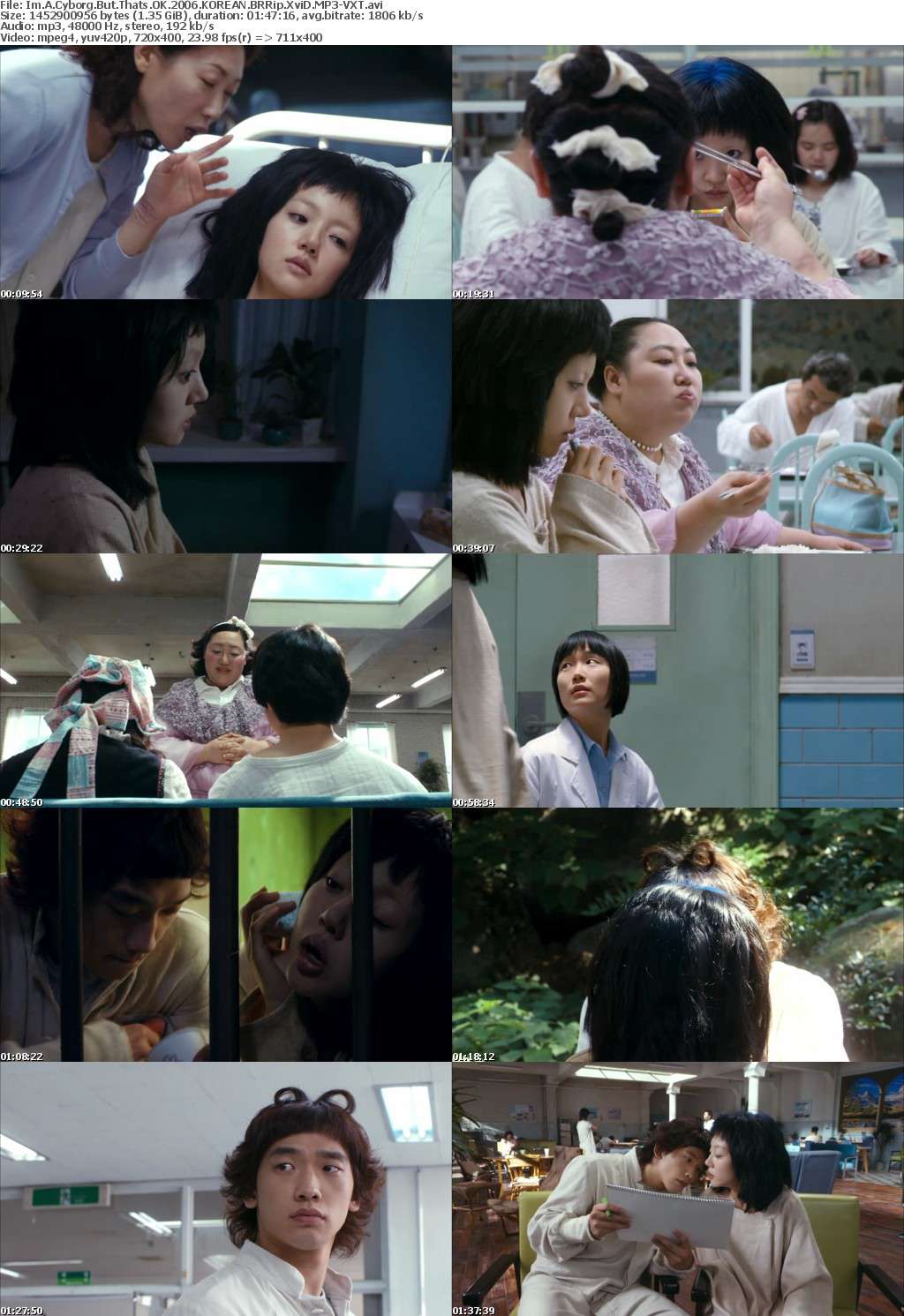 Im A Cyborg But Thats OK 2006 KOREAN BRRip XviD MP3-VXT Im A Cyborg But Thats OK 2006 KOREAN BRRip XviD MP3-VXT