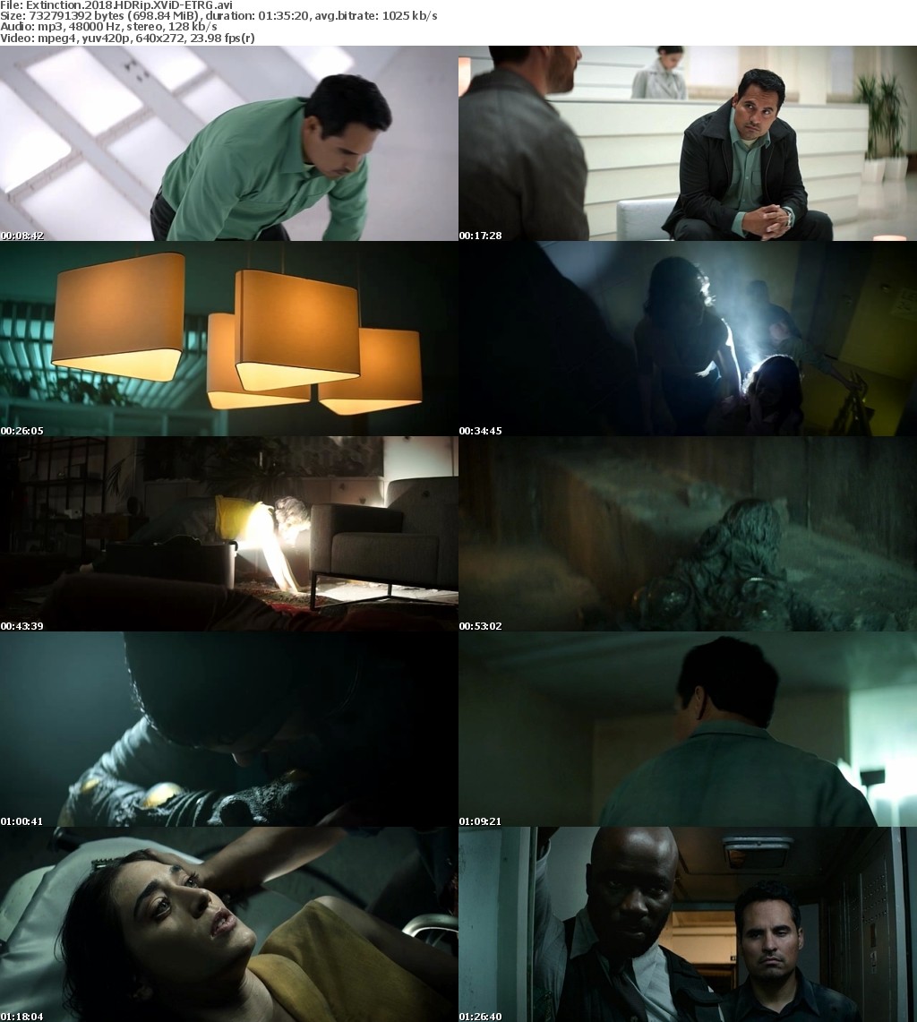 Extinction 2018 HDRip XViD-ETRG Extinction 2018 HDRip XViD-ETRG
