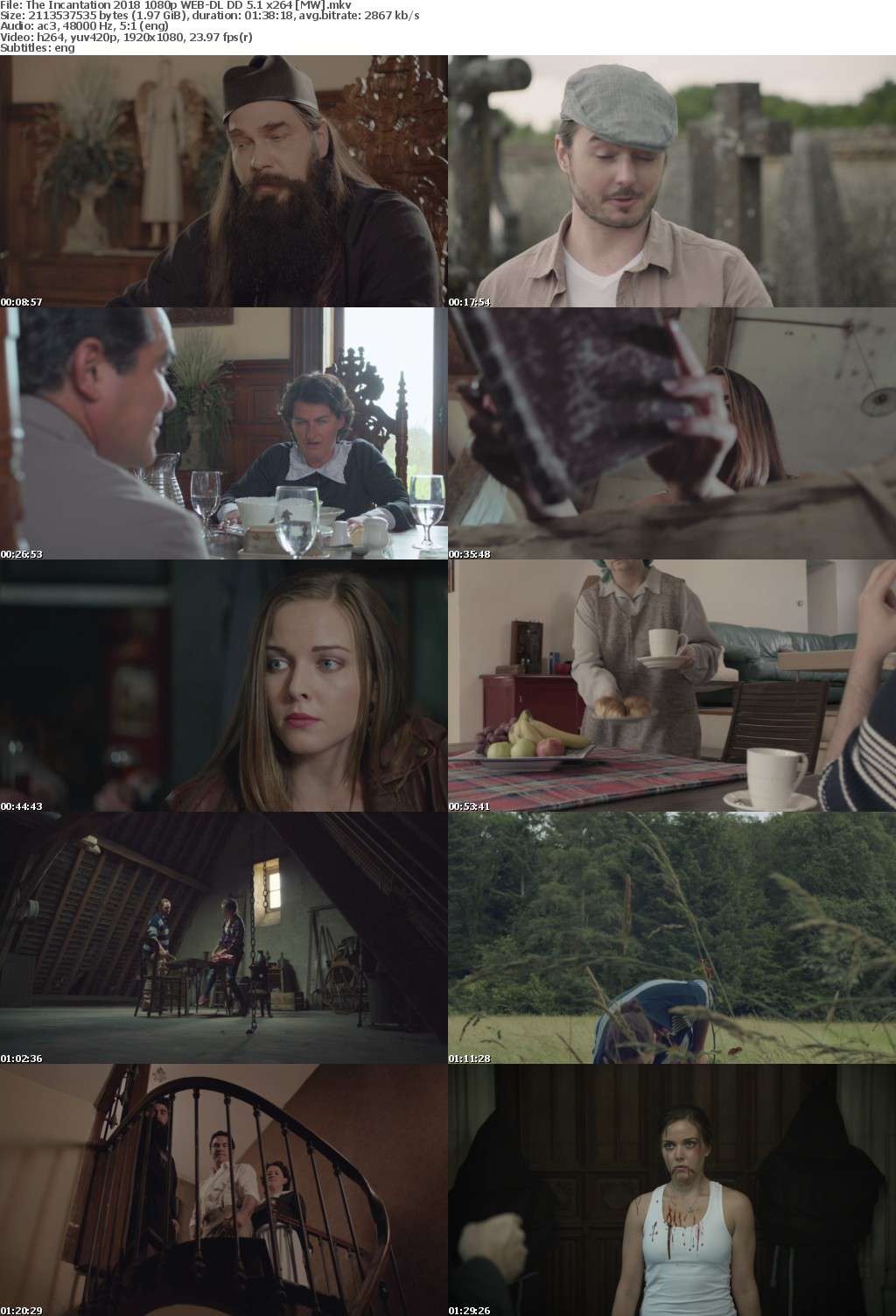 The Incantation (2018) 1080p WEB-DL DD 5.1-MW