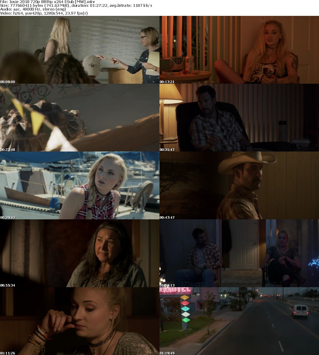 Josie (2018) 720p BRRip x264 ESub MW