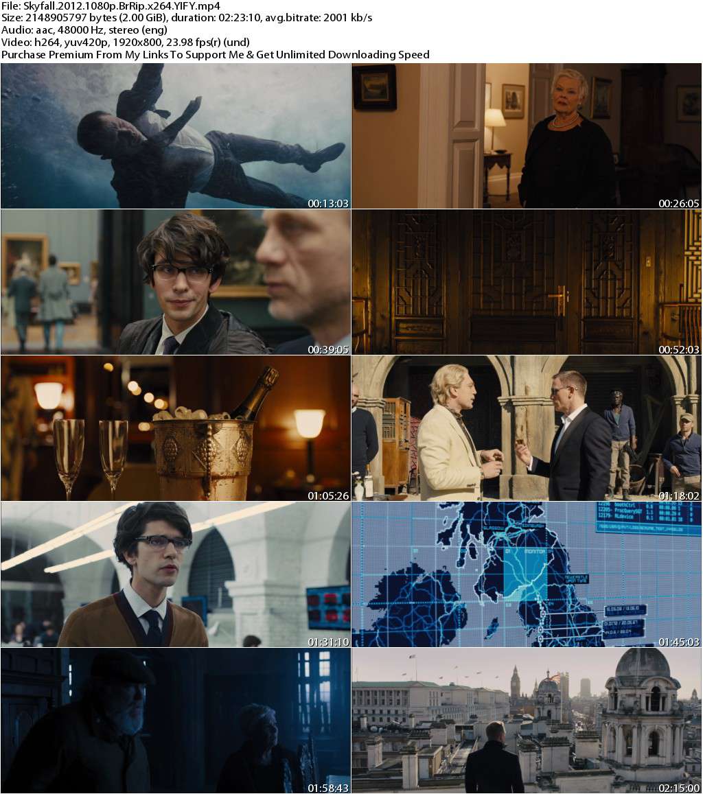 Skyfall (2012) 1080p BRRip x264-YIFY