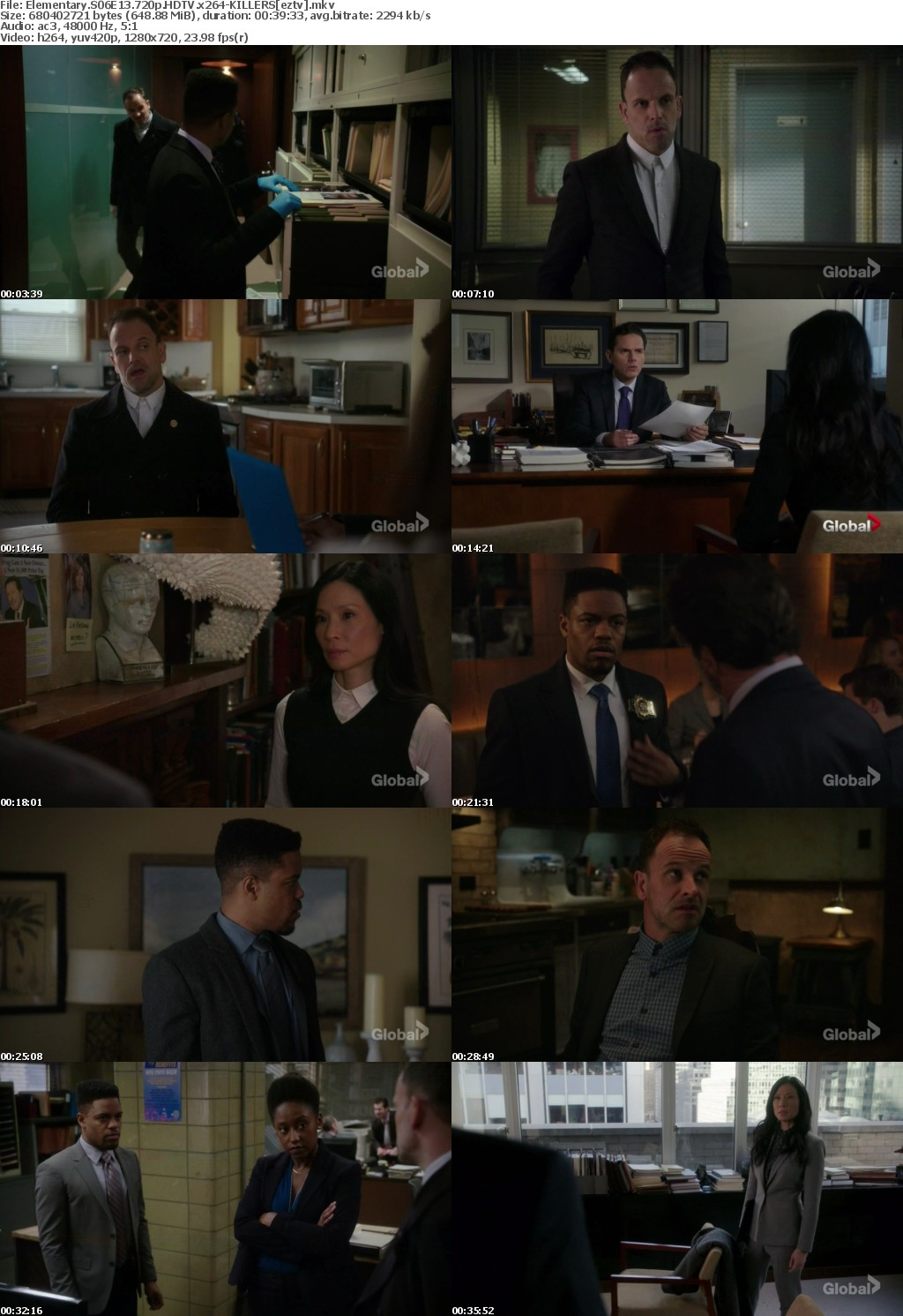 Elementary S06E13 720p HDTV x264-KILLERS