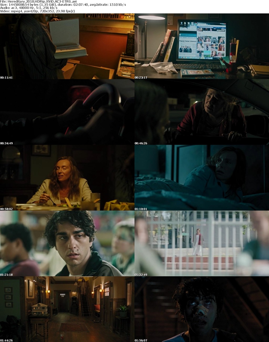 Hereditary (2018) HDRip XViD AC3-ETRG