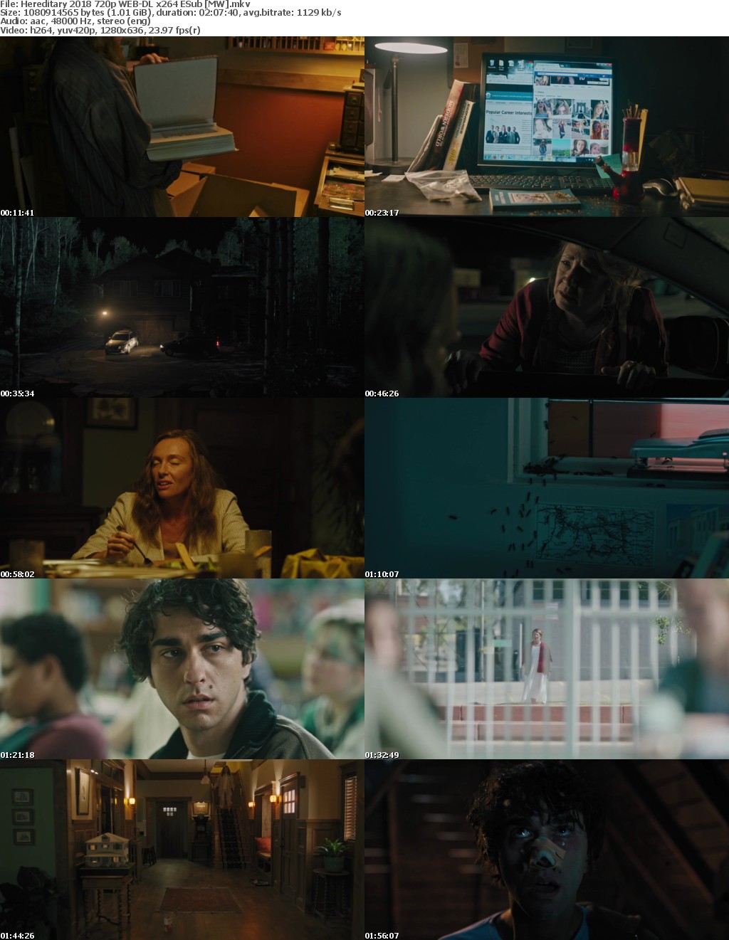 Hereditary (2018) 720p WEB-DL x264 ESub MW