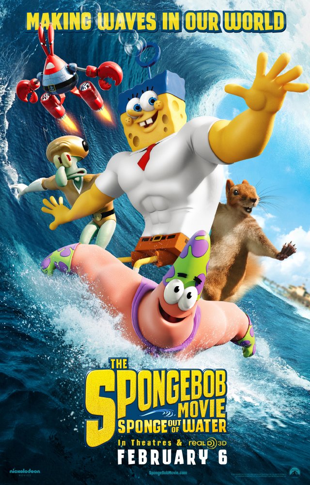 The SpongeBob Movie Sponge Out of Water (2015) 720p BRRip x264 ESub MW