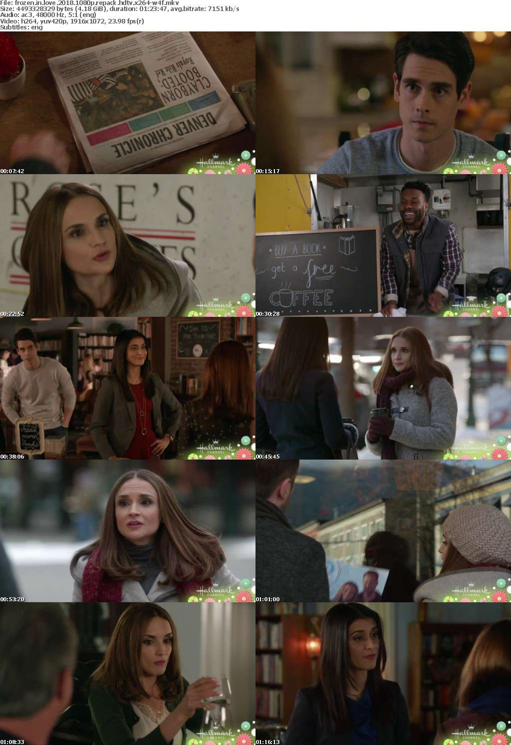 Frozen In Love (2018) 1080p repack hdtv x264-W4F