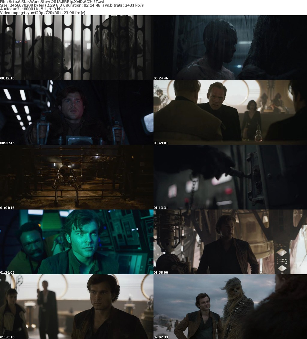 Solo A Star Wars Story (2018) BRRip XviD AC3-iFT