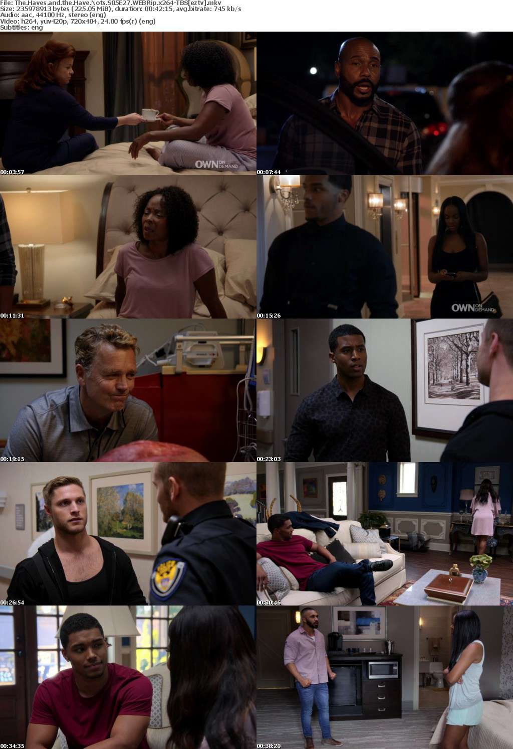 The Haves and the Have Nots S05E27 WEBRip x264-TBS