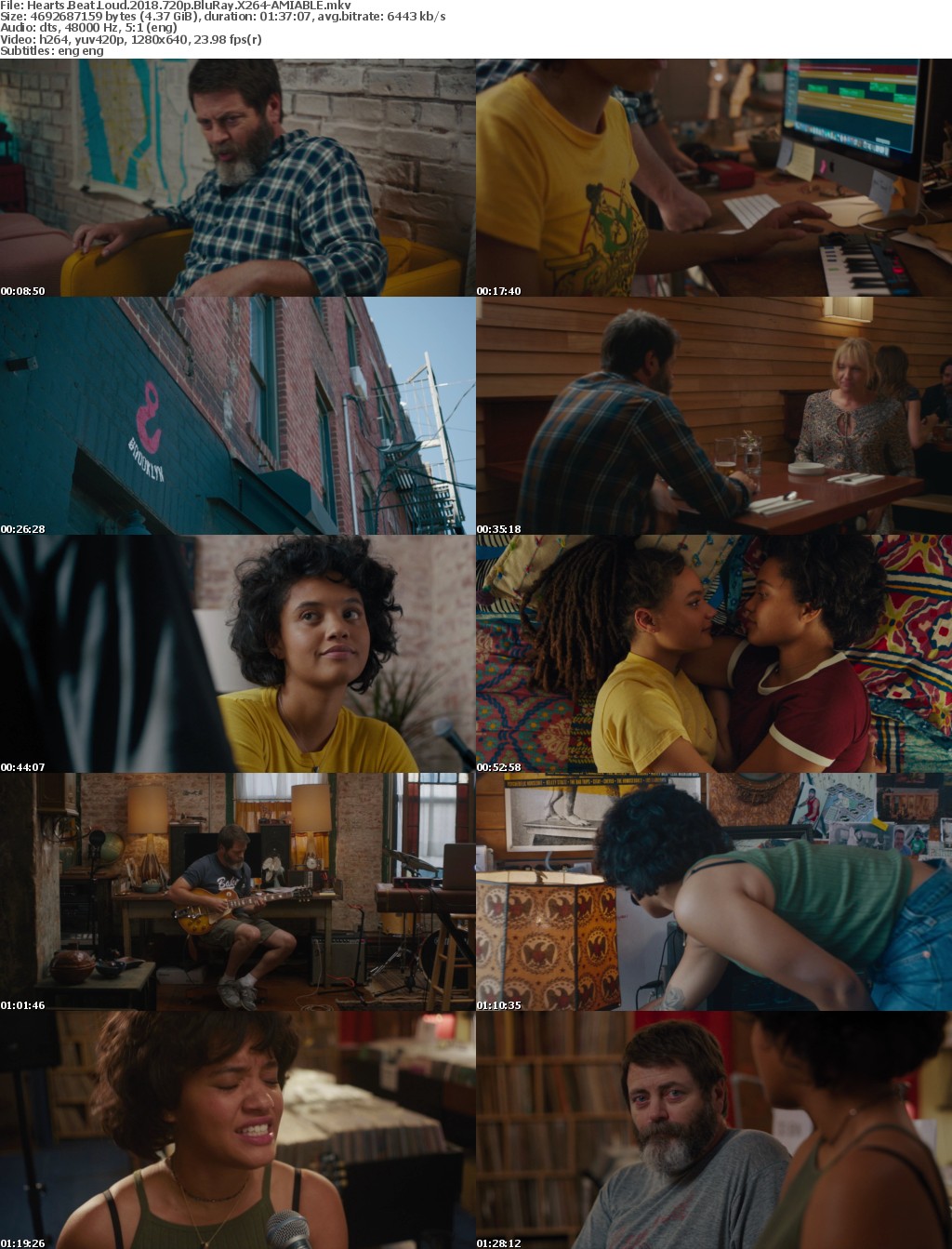 Hearts Beat Loud (2018) 720p BluRay X264-AMIABLE