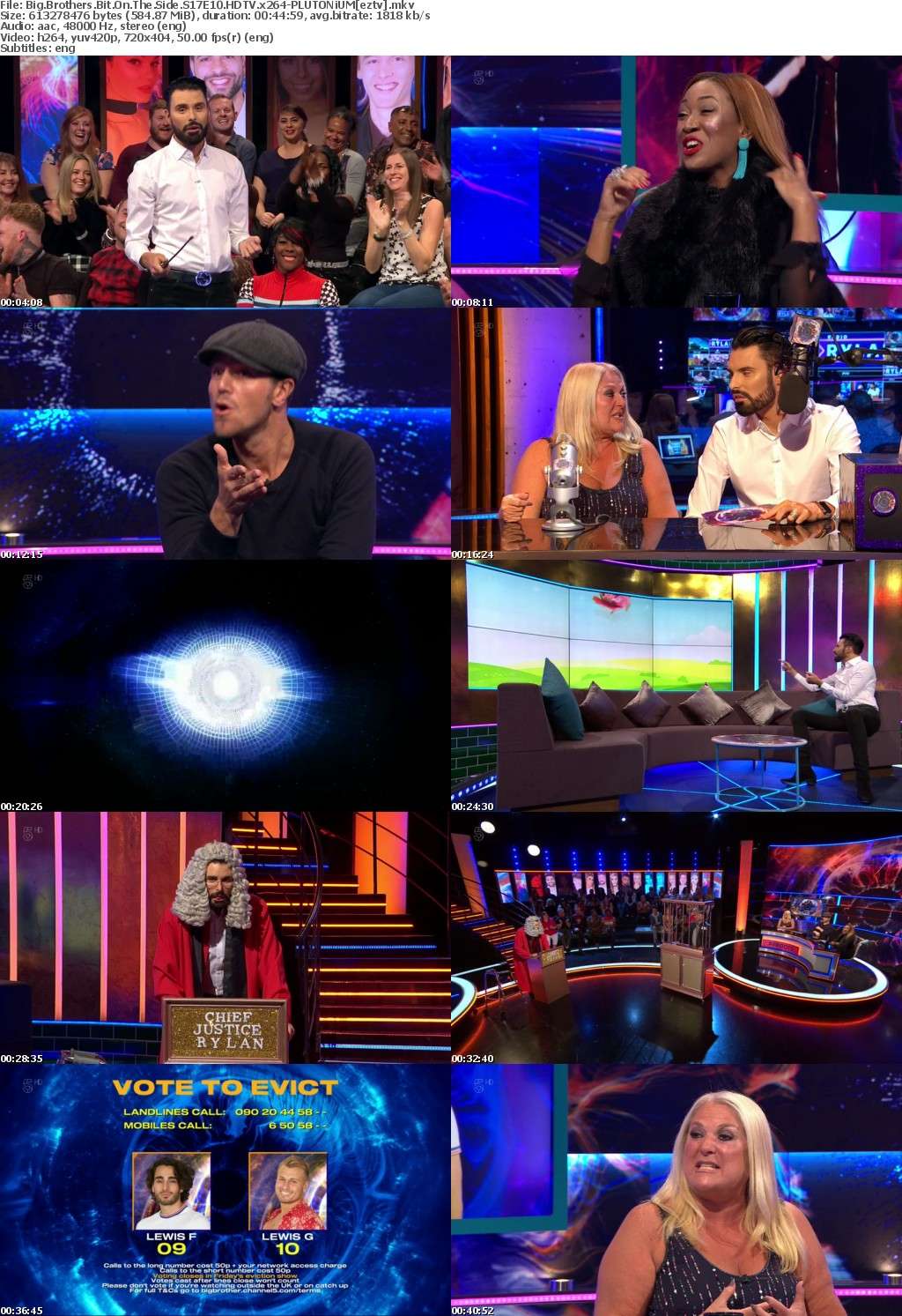 Big Brothers Bit On The Side S17E10 HDTV x264-PLUTONiUM