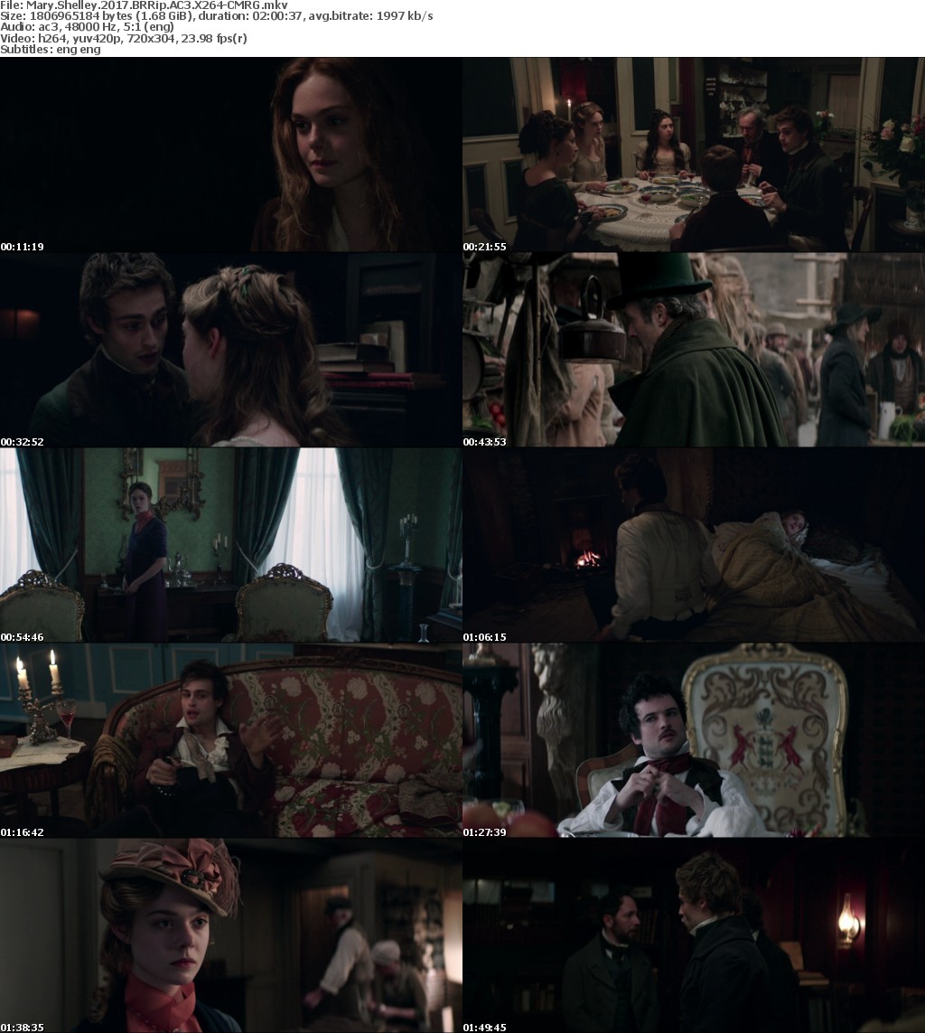 Mary Shelley (2017) BRRip AC3 X264-CMRG