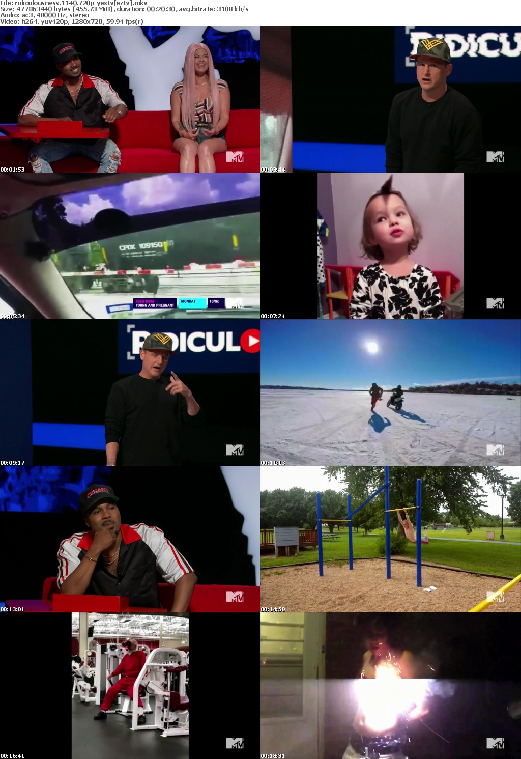 Ridiculousness S11E40 720p HDTV x264-YesTV