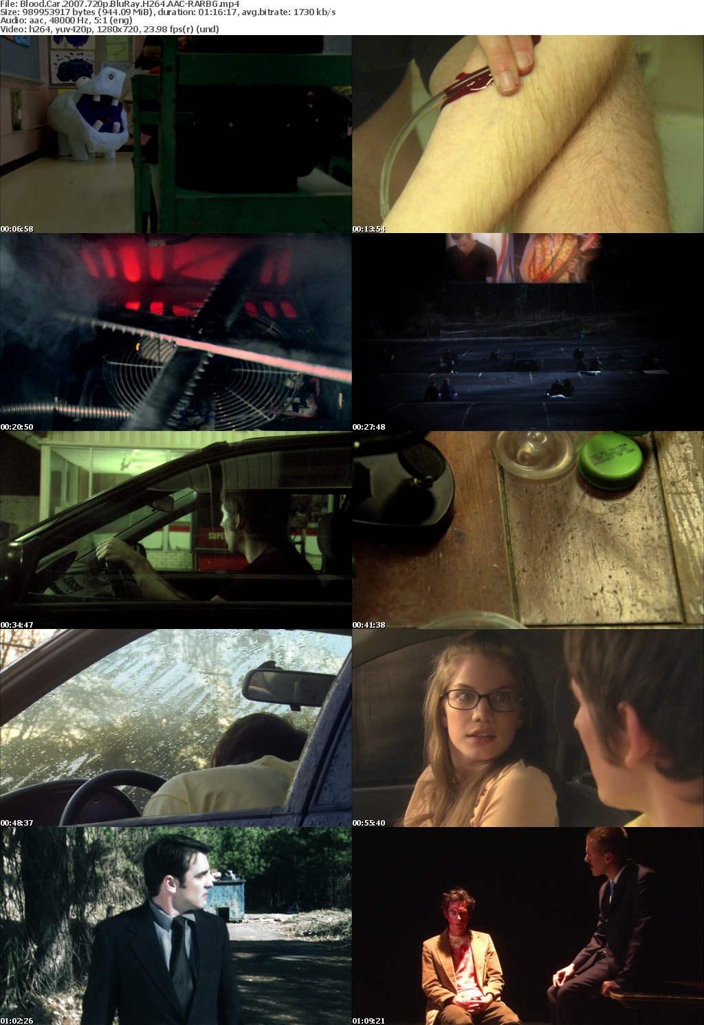 Blood Car (2007) 720p BluRay H264 AAC-RARBG