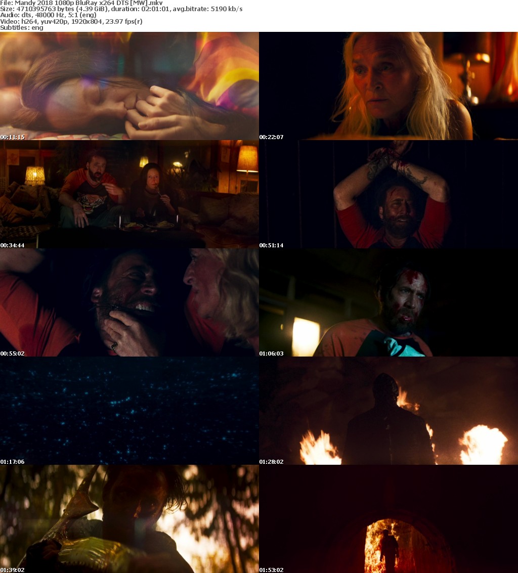 Mandy (2018) 1080p BluRay x264 DTS MW