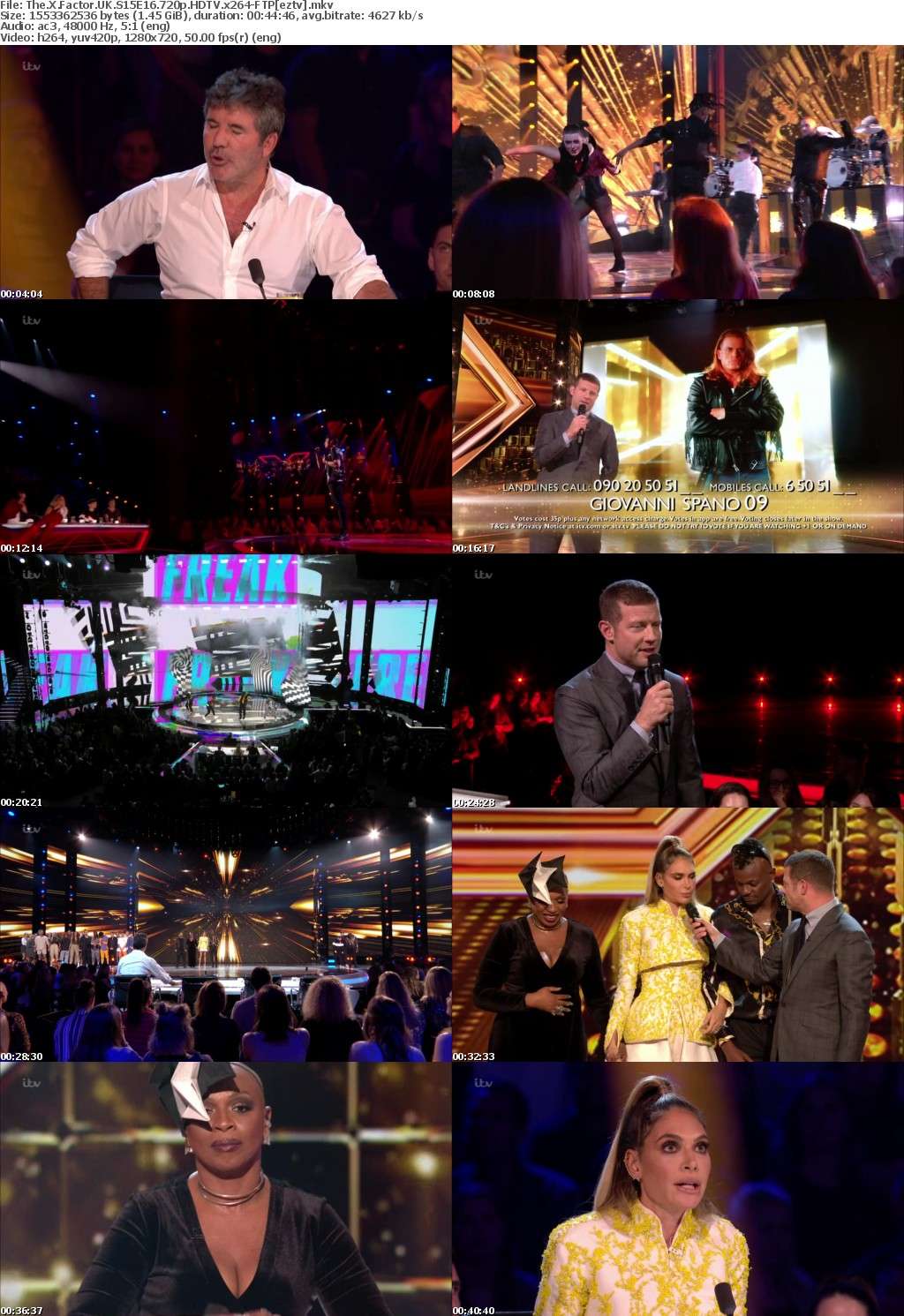 The X Factor UK S15E16 720p HDTV x264-FTP