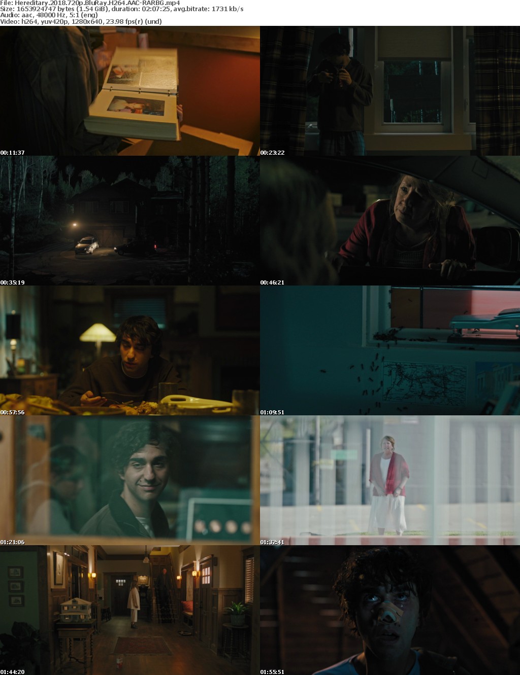 Hereditary (2018) 720p BluRay H264 AAC-RARBG