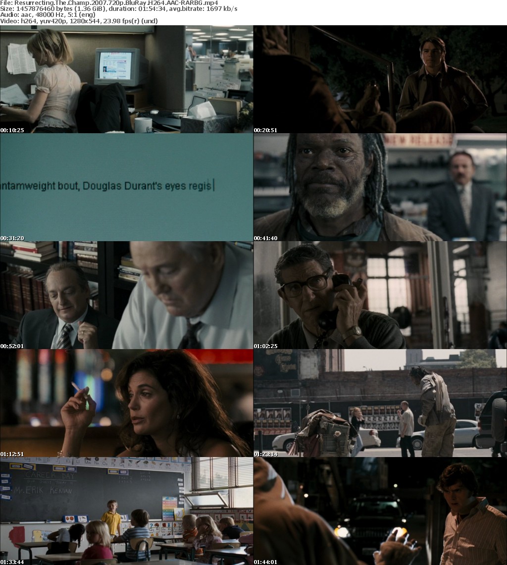 Resurrecting The Champ (2007) 720p BluRay H264 AAC-RARBG