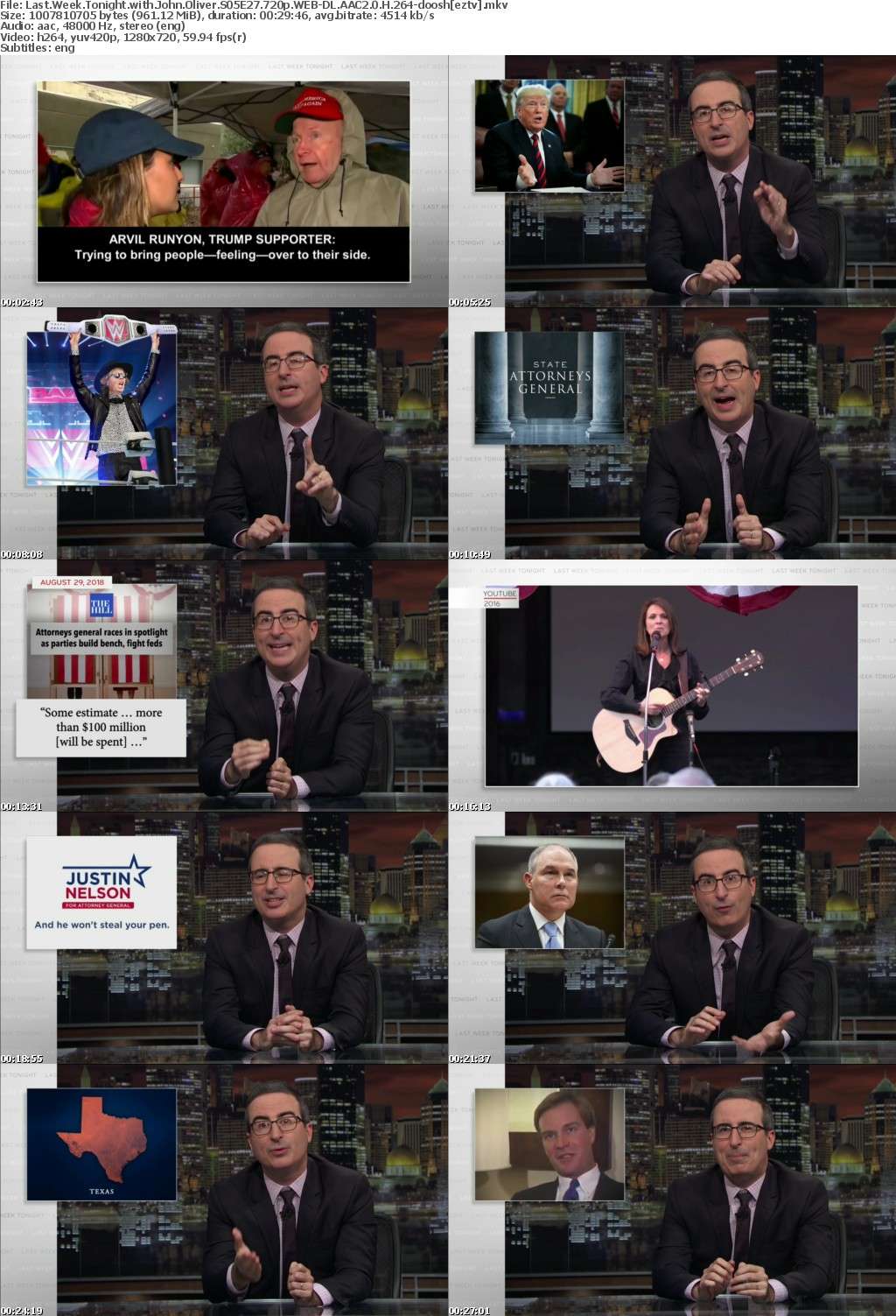 Last Week Tonight with John Oliver S05E27 720p WEB-DL AAC2.0 H264-doosh