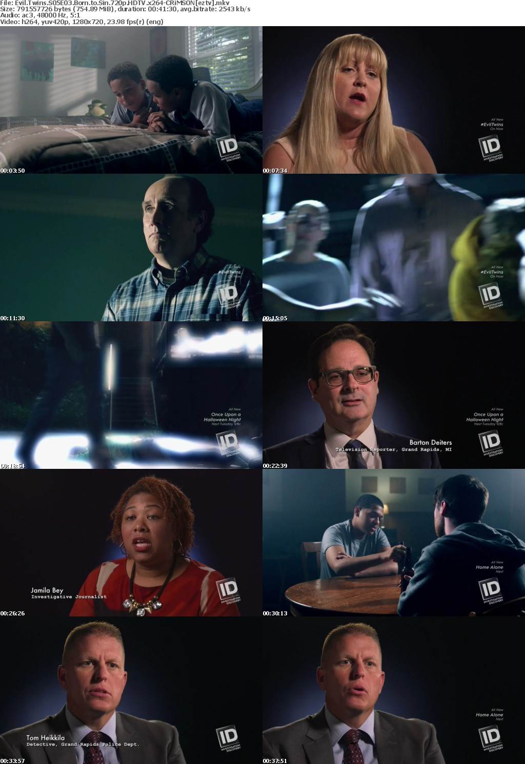 Evil Twins S05E03 Born to Sin 720p HDTV x264-CRiMSON Evil Twins S05E03 Born to Sin 720p HDTV x264-CRiMSON