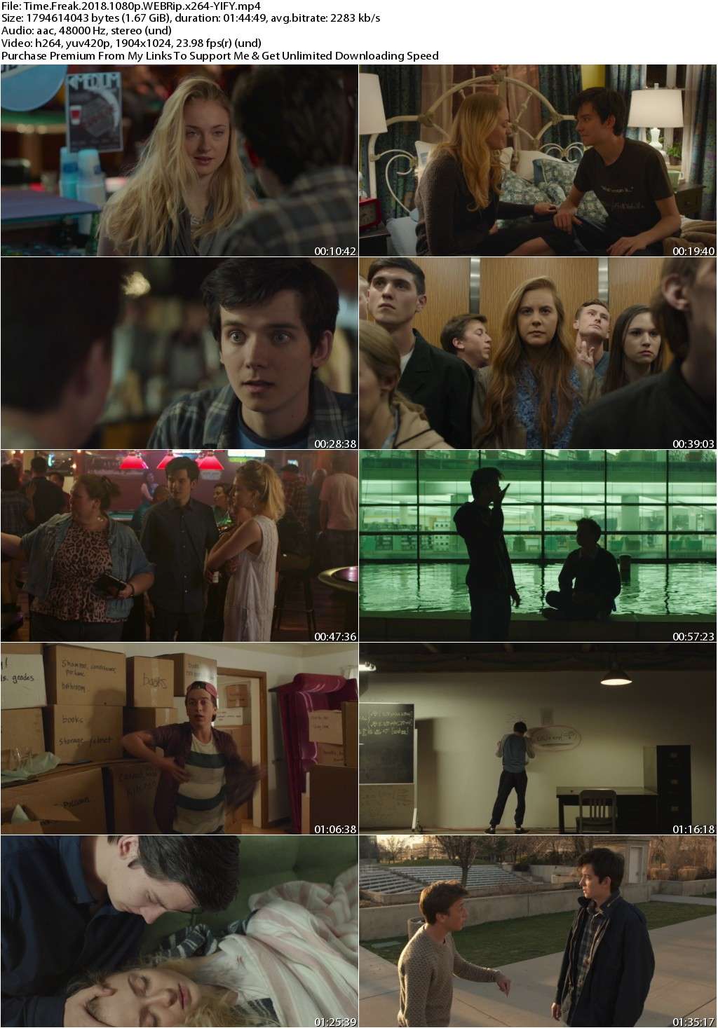 Time Freak (2018) 1080p WEBRip x264-YIFY