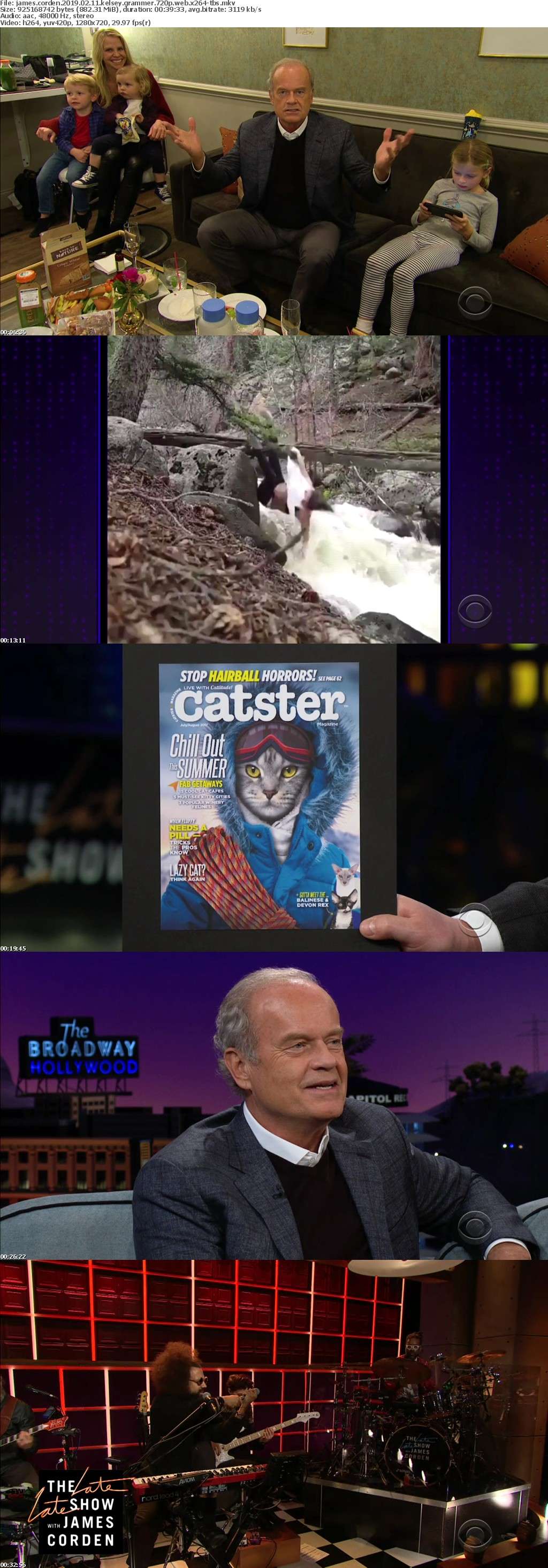 James Corden 2019 02 11 Kelsey Grammer 720p WEB x264-TBS James Corden 2019 02 11 Kelsey Grammer 720p WEB x264-TBS