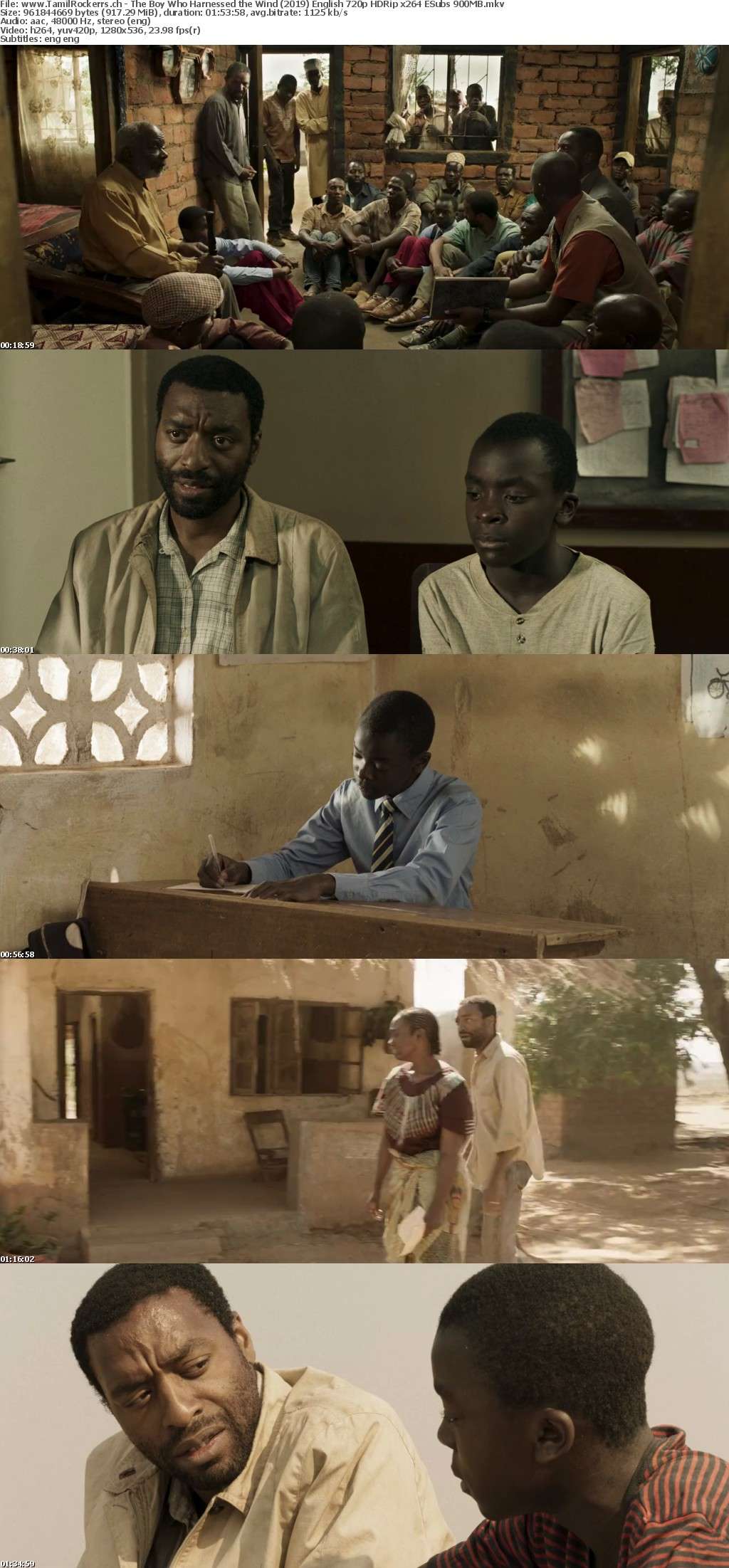 The Boy Who Harnessed the Wind 2019 English 720p HDRip x264 ESubs 900MB The Boy Who Harnessed the Wind 2019 English 720p HDRip x264 ESubs 900MB