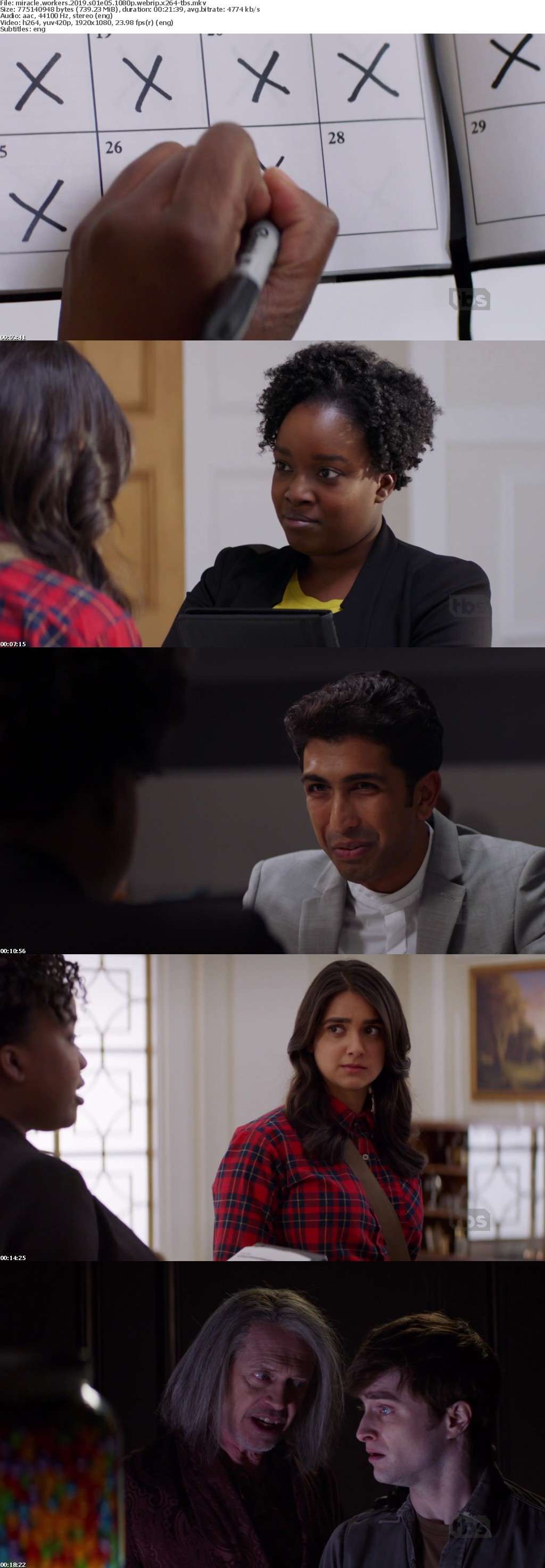 Miracle Workers 2019 S01E05 1080p WEBRip x264-TBS Miracle Workers 2019 S01E05 1080p WEBRip x264-TBS