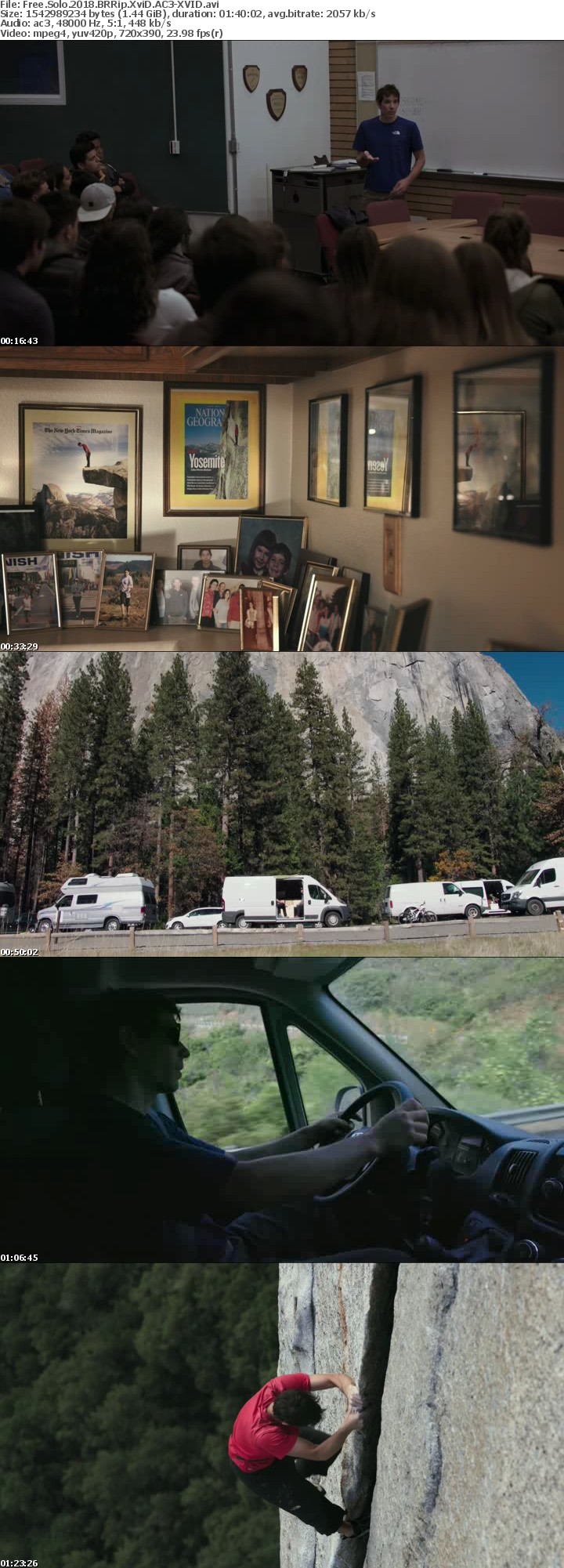 Free Solo 2018 BRRip XviD AC3-XVID Free Solo 2018 BRRip XviD AC3-XVID