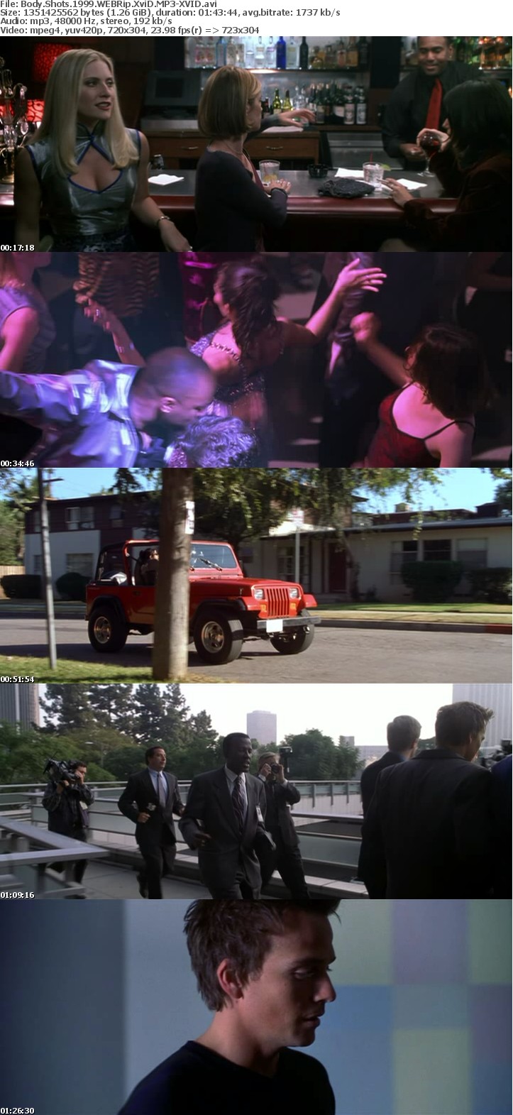 Body Shots 1999 WEBRip XviD MP3-XVID Body Shots 1999 WEBRip XviD MP3-XVID