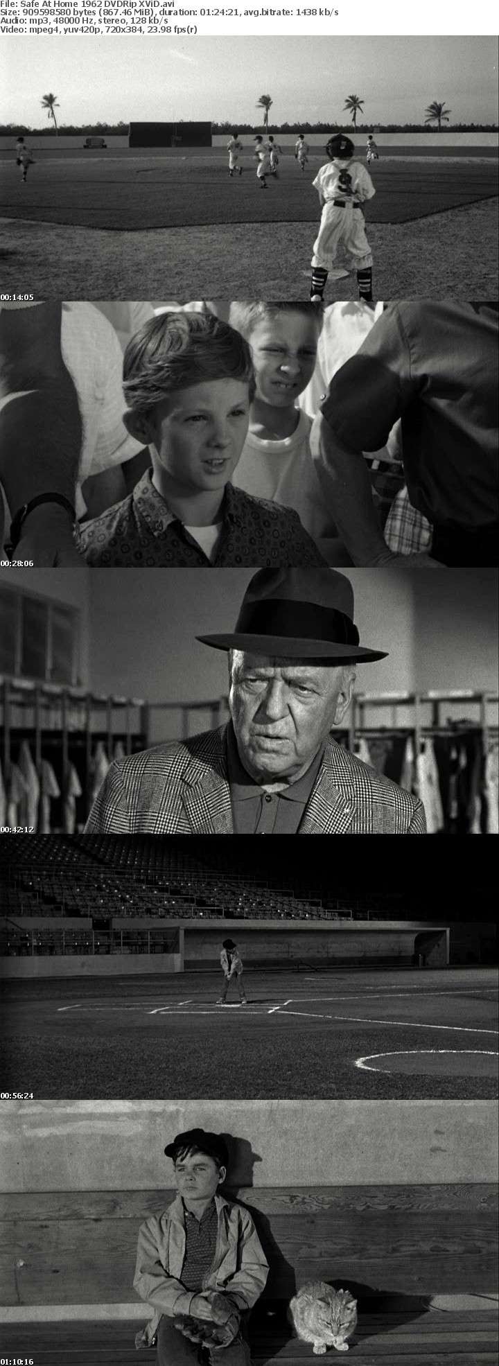 Safe At Home 1962 DVDRip XViD Safe At Home 1962 DVDRip XViD