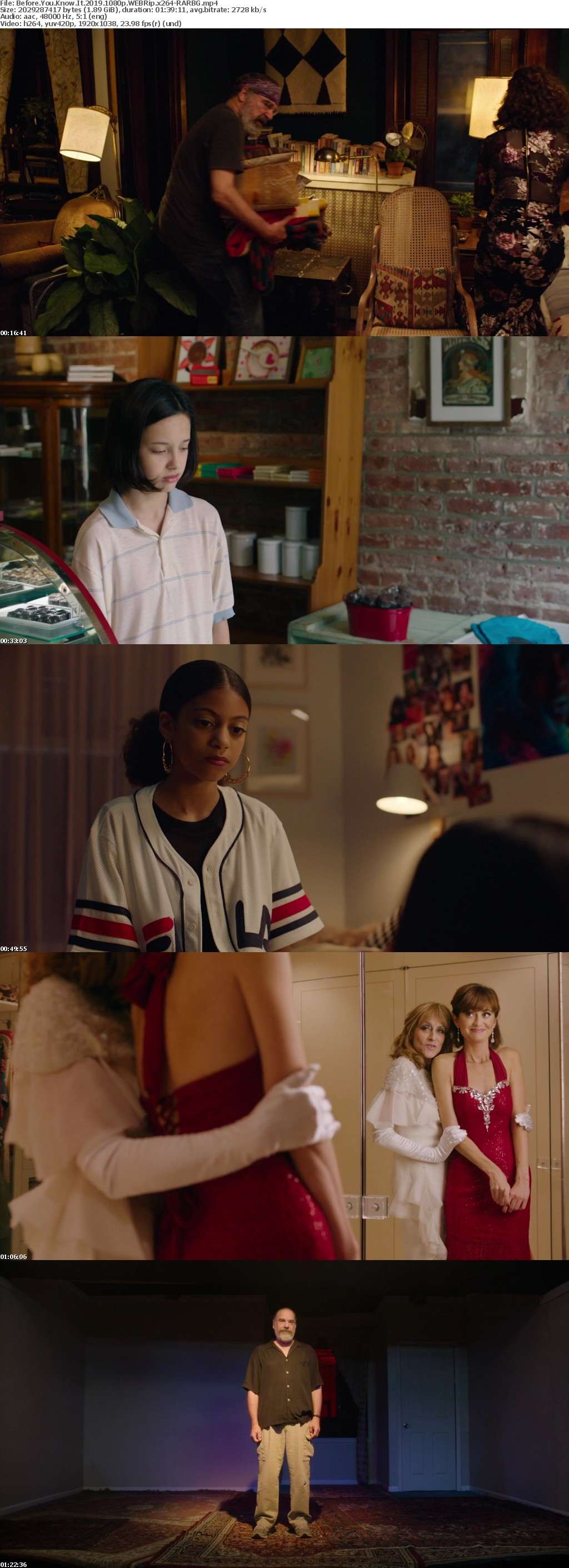 Before You Know It 2019 1080p WEBRip x264-RARBG Before You Know It 2019 1080p WEBRip x264-RARBG